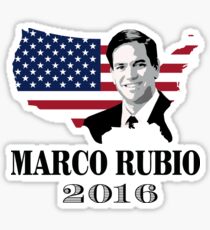Pegatina Marco Rubio para presidente 2016