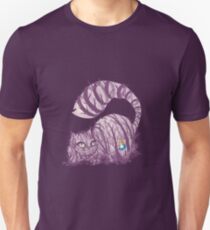Inside wonderland (cheshire cat) Unisex T-Shirt