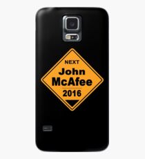 John McAfee for president 2016 - Road Sign Case/Skin for Samsung Galaxy