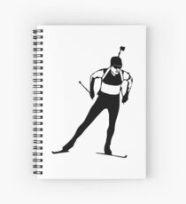 Biathlon Spiral Notebook