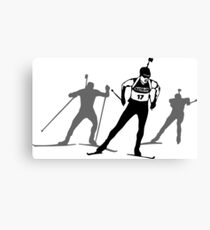 Biathlon Canvas Print