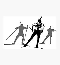 Biathlon Photographic Print