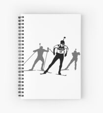 Biathlon Spiral Notebook