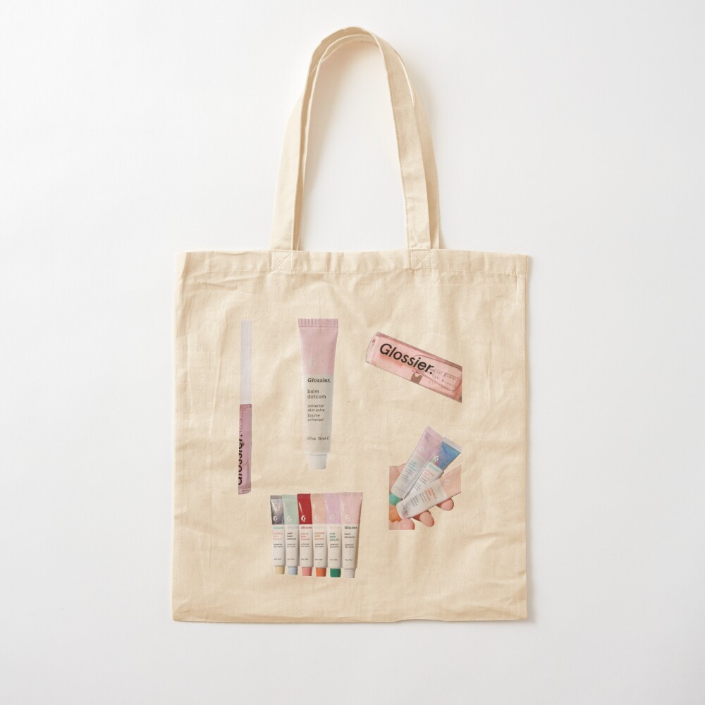 glossier tote bag