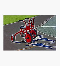 Trikes Photographic Print