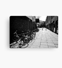 City Cycles Canvas Print