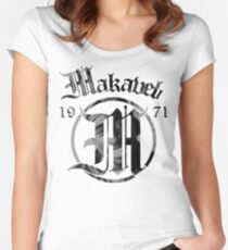 Makaveli 1971 Women's Fitted Scoop T-Shirt