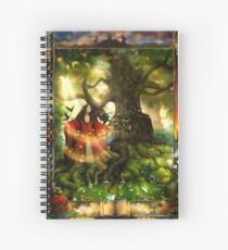 Bewitched Sorceress Spiral Notebook
