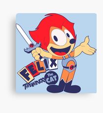 Felix the Thundercat Canvas Print
