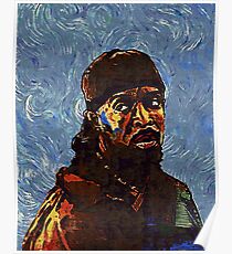 Omar Little by VanGogh - www.art-customized.com Poster