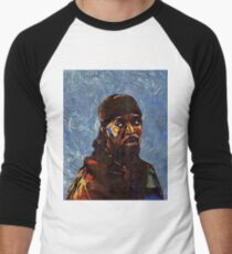 Omar Little by VanGogh - www.art-customized.com Men's Baseball ¾ T-Shirt
