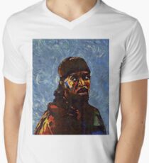 Omar Little by VanGogh - www.art-customized.com Men's V-Neck T-Shirt