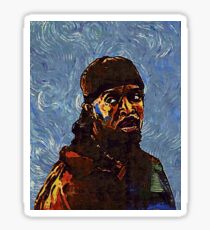 Omar Little by VanGogh - www.art-customized.com Sticker