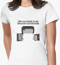 Too Many Keyboards! Women's Fitted T-Shirt