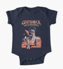 Space Pulp Robot Dinosaur Hero One Piece - Short Sleeve