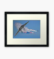 Vulcan And The Red Arrows Framed Print