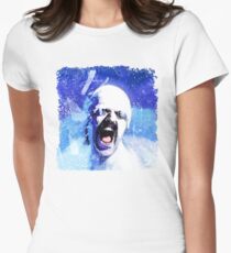 Black Out Women's Fitted T-Shirt