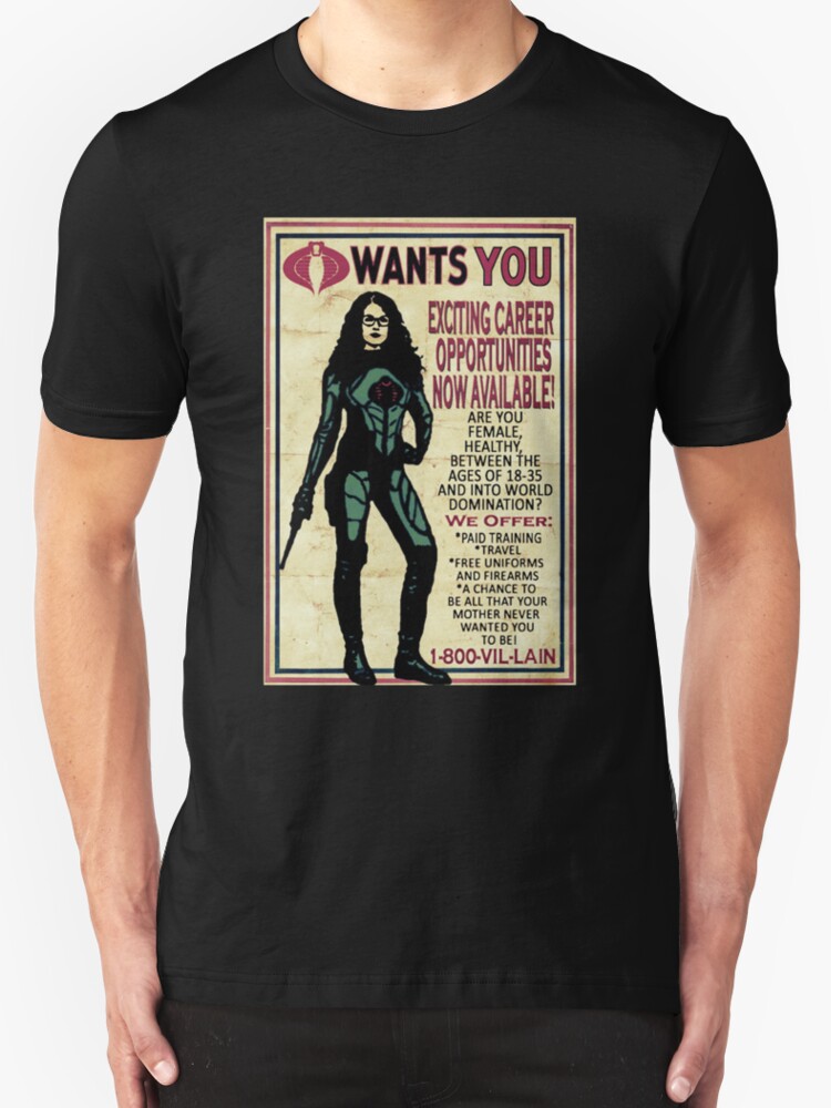 cobra commander tshirt