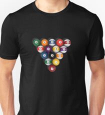 Billiards / Pool Balls Unisex T-Shirt