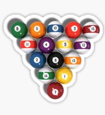 Billiards / Pool Balls Sticker