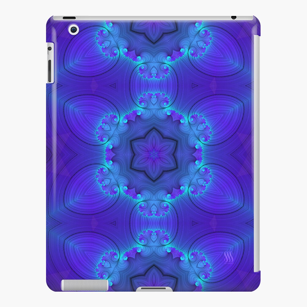 Glowing StarFlower iPad Case & Skin