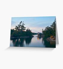 Thousand Islands, St. Lawrence River, Ontario Greeting Card