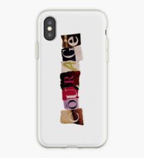 Courage iPhone Case