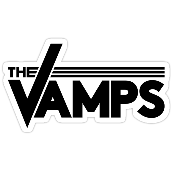  The Vamps Logo  Basic Stickers by 154receedeacon Redbubble