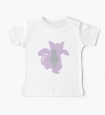 PKMN Silhouette - Spoink Family Baby Tee