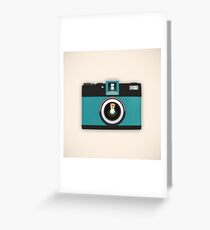 retro camera collection Greeting Card