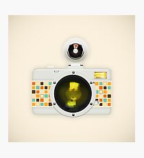 retro camera collection Photographic Print