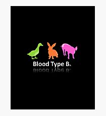 TYPE B Photographic Print