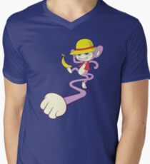 Luffy Pom Men's V-Neck T-Shirt