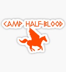 Camp Half-Blood - Orange Logo Sticker