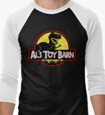 Plastic Park Men's Baseball ¾ T-Shirt