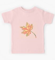 Autumn Leaves Print Kids Tee