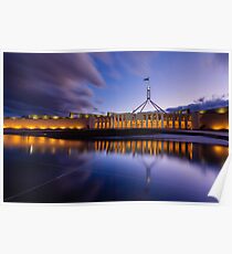 Australian Parliament Landscape Poster