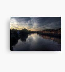 Impressions of Bewdley - Autumn Dawn Canvas Print