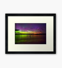 Randalls Bay Aurora Tasmania #6 Framed Print