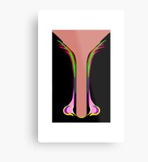 Structured Nose Metal Print