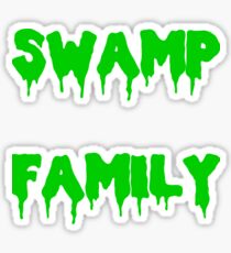 Swamp Family Sticker