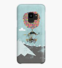 Riding A Bicycle Through The Mountains Case/Skin for Samsung Galaxy