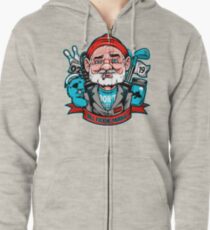 Bill Effing Murray Zipped Hoodie