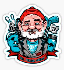 Bill Effing Murray Sticker