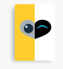 Wall E Love Story Canvas Print