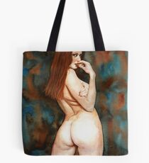 Red-haired Beauty - Dangerous Look Tote Bag