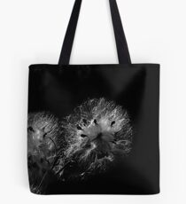 Black and White Milk Weed Tote Bag