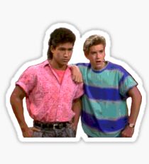 Slater and Zack Sticker