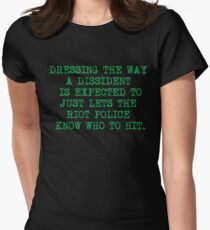 DISSIDENT T-shirt moulant femme