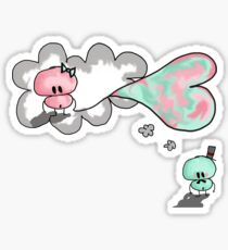 A Monster kind of Love Sticker